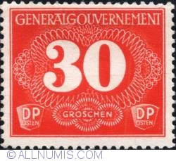 30 groszy 1940 - Large numbers (GG)