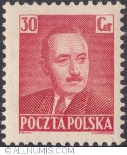 Image #1 of 30 groszy 1950 -  Bolesław Bierut