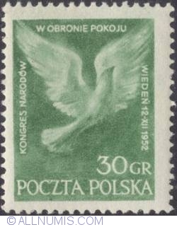 30 groszy 1952 - Dove