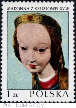 Image #1 of 1 Złoty 1973 - Kruzlowa Madonna, c.1410