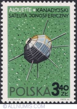 Image #1 of 3,40 złotego 1966 - Alouette (Canada).