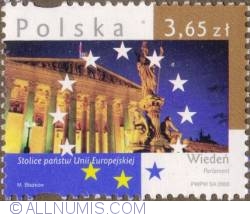 Image #1 of 3,65 Zloty 2008- Vienna