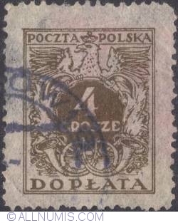 Image #1 of 4 grosze- Polish Eagle
