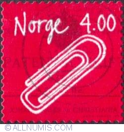 Image #1 of 4 Kroner 1999 - Paper clip