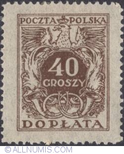 40 groszy- Polish Eagle