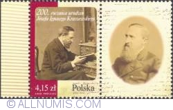 4,15 złotego 2012 - 200. anniversary of the birth of Józef Ignacy Kraszewski