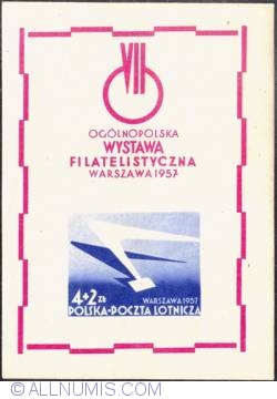 Image #1 of 4+2 złote - National philatelic exhibition in Warsaw (Souv. sheet)