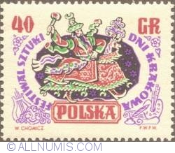 420 groszy 1955 - "Laikonik" carnival costume