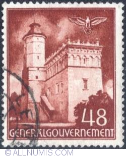 Image #1 of 48 groszy 1941 - City Hall, Sandomierz.