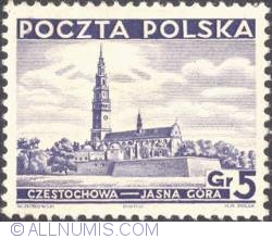 Image #1 of 5 Groszy 1937 - Church at Czestochowa