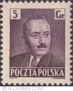 5 groszy 1950 -  Bolesław Bierut