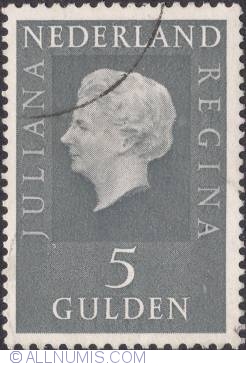 Image #1 of 5 Gulden 1970 - Queen Juliana
