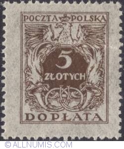 Image #1 of 5 złote- Polish Eagle