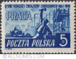 5 złotych 1949 - "Labor"