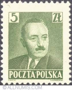 Image #1 of 5 złotych 1950 -  Bolesław Bierut