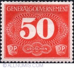 50 groszy 1940 - Large numbers (GG)