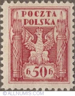 50 Halerzy 1919 - Polish Eagle