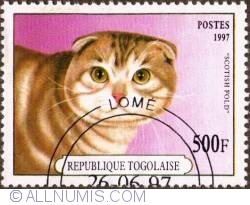 Image #1 of 500 Francs 1997 - Scottish fold