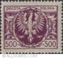 Image #1 of 500 Marek 1923 - Eagle on a large baroque shield