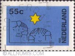 55 Cents 1995 - Children, star
