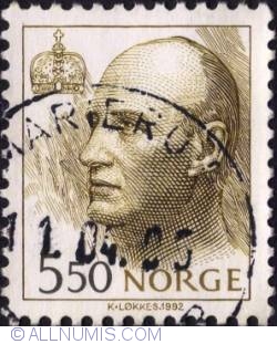 Image #1 of 5,50 Kroner 1994 - King Harald