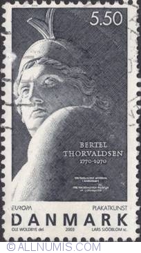 Image #1 of 5,50 Kroner 2003 - Bertel Thorvaldsen