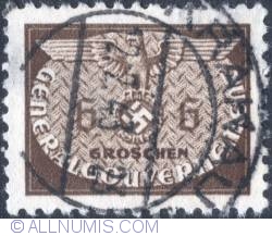 6 groszy1940 - Reich emblem and GG