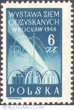 6 złotych 1948 1948 - Exhibition hall