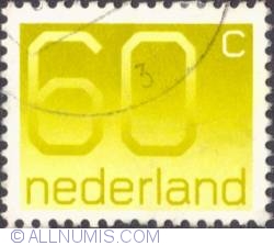 Image #1 of 60 Cents 1981 Crouwel yellow