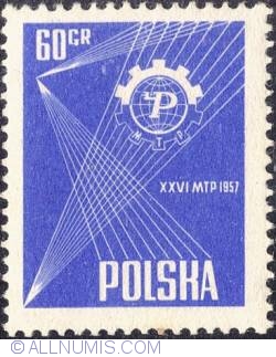 60 groszy - Poznan fair emblem