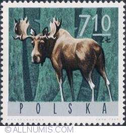 Image #1 of 7,10 złotego 1965 - Moose