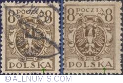 8 Marek 1921 - Eagle - Coat of arms