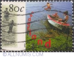 Image #1 of 80 Cents 1997 - Swimming, row boat