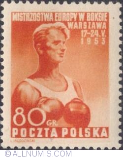 Image #1 of 80 groszy 1953 -  Boxer