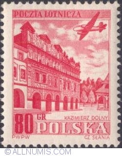 Image #1 of 80 groszy 1954 -  Kazimierz Dolny.