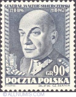 Image #1 of 90 groszy 1952 - Karol Świerczewski ("Walter")