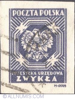 Image #1 of Zwykła (5 zł) - Eagle (redrawn) (imperf.)
