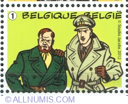 "1" 2012 - Belgia, Țara benzilor desenate: Blake si Mortimer