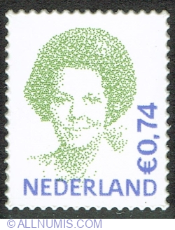Image #1 of 0.74 Euro 2009 - Queen Beatrix