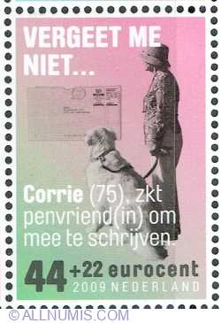 Image #1 of 44 + 22 Euro cent - Persoane în vârstă - Nu mă uita