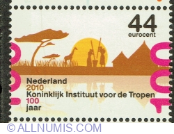 Image #1 of 44 Euro cent 2010 - 100 Years Royal Tropical Institute