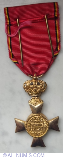 Medal The Veterans of King Albert 1909 - 1934 - Dutch version