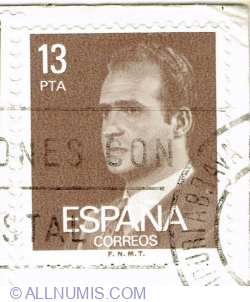 Image #1 of 13 Pesetas 1981 - Juan Carlos I