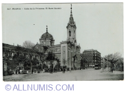 Madrid - Calle de la Princesa - Church of Buen Suceso (1920)