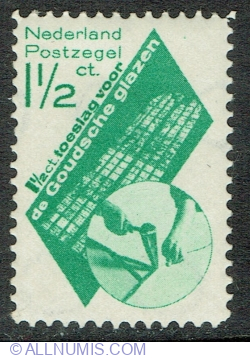 Image #1 of 1 1/2 + 1 1/2 Cent 1931 - Ochelari Gouda