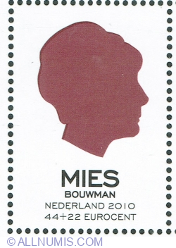 Image #1 of 44 + 22 Euro cent 2010 - Mies Bouwman