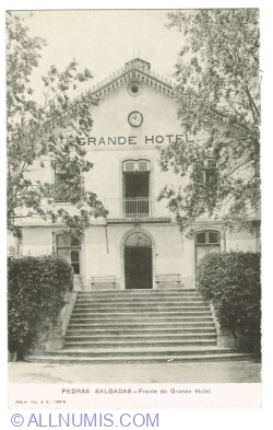 Pedras Salgadas - Frente do Grande Hotel (1920)