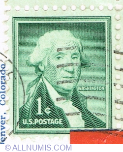 Image #1 of 1 Cent 1954 - George Washington