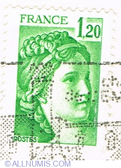 1.20 Franc 1980 - Sabine