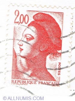 2 Francs 1983 - Liberté de Gandon